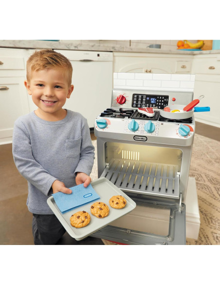 Horno de Juguete Pequeños Tikes con 11 Accesorios Realistas Horno de Juguete Pequeños Tikes con 11 Accesorios Realistas