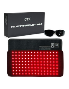 Almohadilla Terapia Luz Roja UTK 38x17 cm Alivio Dolor