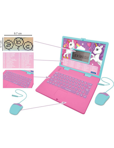 Laptop Educativa Lexibook JC598 - Bilingüe Español/Inglés