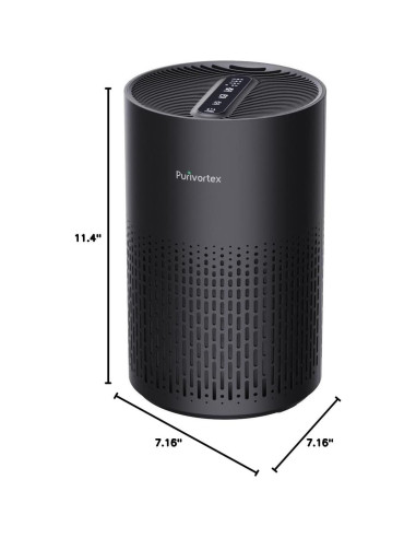 Purificador de Aire Purivortex AC400 HEPA 20dB Negro