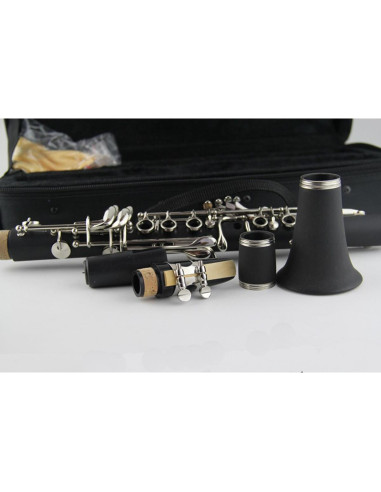 Clarinete Profesional Eb Marca Desconocida con Estuche