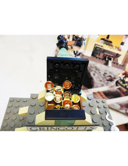 Banco Gringotts LEGO Harry Potter 250 Piezas Multicolor Banco Gringotts LEGO Harry Potter 250 Piezas Multicolor