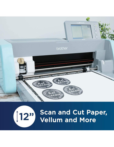 Brother Máquina de Corte ScanNCut SDX125e + Alfombrillas 30x30