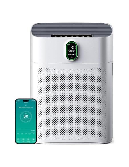 Purificador de aire MORENTO HY4866-WF Wi-Fi HEPA 100 m2 Purificador de aire MORENTO HY4866-WF Wi-Fi HEPA 100 m2