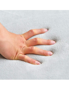 Alfombra de Guardería Loartee 1,50m Antideslizante Gris 2