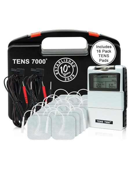 Estimulador Muscular TENS 7000 con 16 Electrodos Estimulador Muscular TENS 7000 con 16 Electrodos