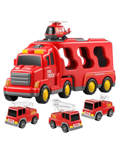 Camión de Bomberos TEMI 5 en 1 para Niños 3 a 5 Años