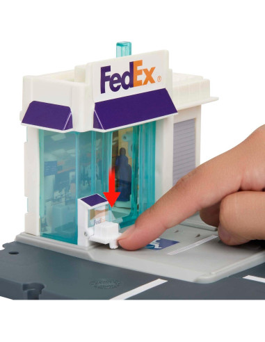 Conjunto de Juego Matchbox FedEx HLY62 para Niños 3+