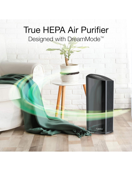 Purificador de Aire Lasko LP450 HEPA para Hogar 21.5 m Purificador de Aire Lasko LP450 HEPA para Hogar 21.5 m