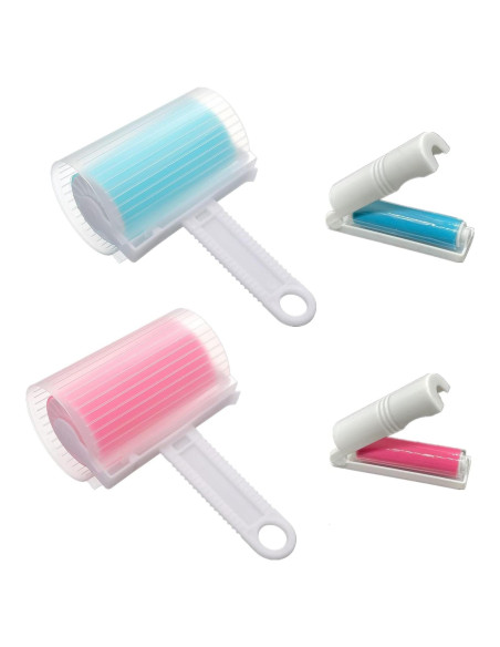 Paquete de 4 Rodillos Adhesivos Reutilizables Accfore para Pelusa Paquete de 4 Rodillos Adhesivos Reutilizables Accfore para Pelusa