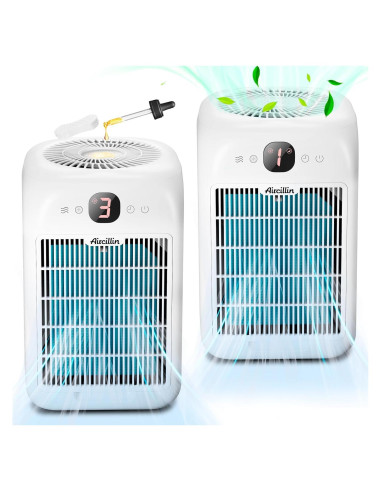 Purificadores de aire Aircillin AP1501 2 paquetes HEPA 84,46 m