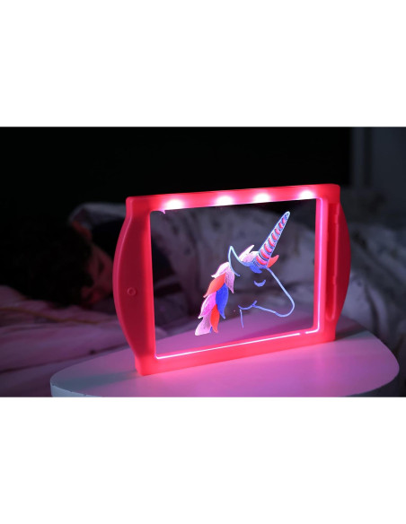 Kit de Manualidades Glow Art Marvin | Tablero Iluminado Rosa Kit de Manualidades Glow Art Marvin | Tablero Iluminado Rosa