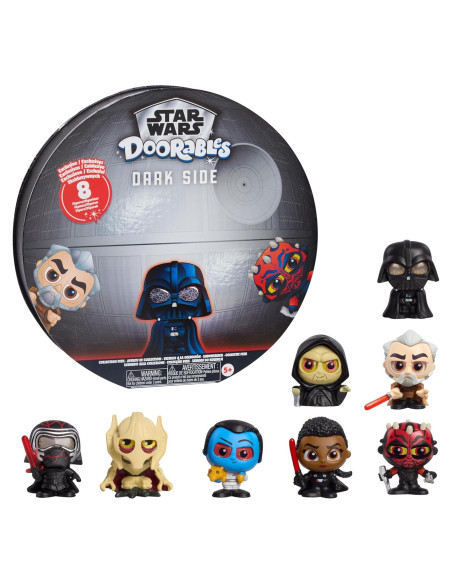 Figuras Coleccionables Doorables Star Wars Lado Oscuro 8 Piezas Figuras Coleccionables Doorables Star Wars Lado Oscuro 8 Piezas