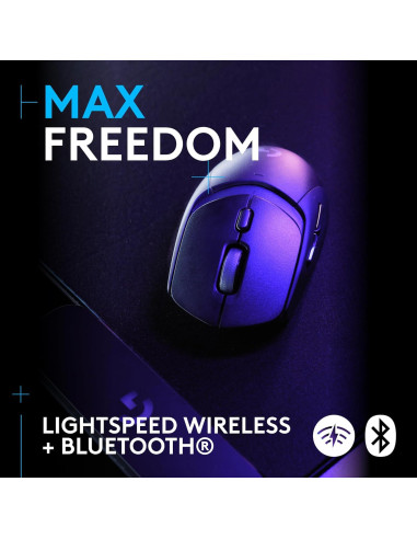 Mouse Inalámbrico para Juegos Logitech G309 LIGHTSPEED Negro