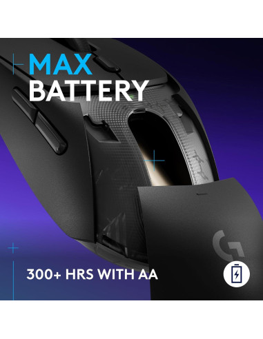 Mouse Inalámbrico para Juegos Logitech G309 LIGHTSPEED Negro