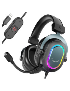Auriculares Gaming FIFINE AmpliGame H6 USB 7.1 RGB