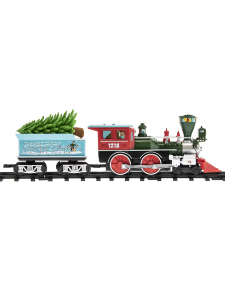 Juego de tren a pilas Lionel con control remoto y luces Juego de tren a pilas Lionel con control remoto y luces