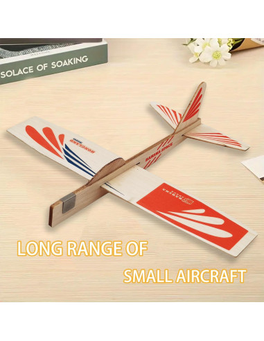 Juego de 5 Planeadores de Madera Balsa Barsha D001-1