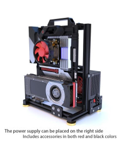 Banco de Pruebas Chasis Abierto DALAIBUKESI 3.ATX Negro 2