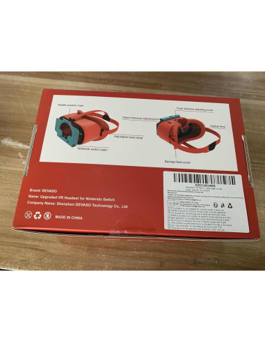 Auriculares VR DEVASO para Nintendo Switch y OLED, Lentes HD