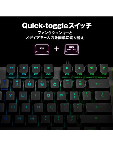Teclado Mecánico ASUS ROG Strix Scope RX RGB, Negro