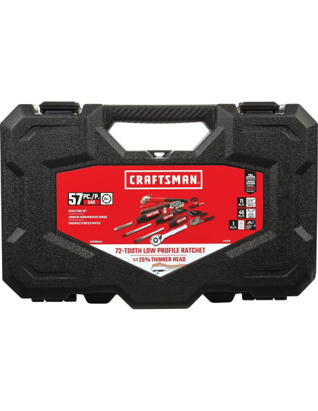 Juego de Herramientas Mecánicas Craftsman 57 Piezas Juego de Herramientas Mecánicas Craftsman 57 Piezas