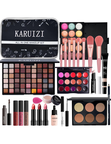 Kit de Maquillaje Completo KARUIZI para Mujeres y Niñas Kit de Maquillaje Completo KARUIZI para Mujeres y Niñas