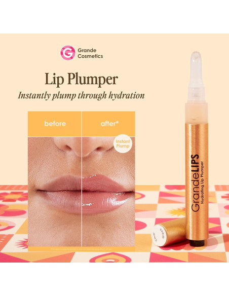 Brillo Labial GrandeLIPS Transparente 17,86 g Brillo Labial GrandeLIPS Transparente 17,86 g