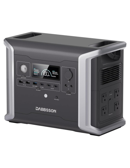 Generador Solar Dabbsson DBS1300, 1330Wh, 4 salidas AC Generador Solar Dabbsson DBS1300, 1330Wh, 4 salidas AC
