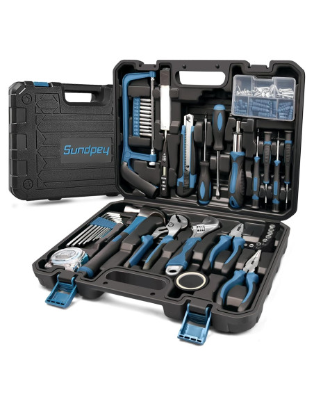 Kit de Herramientas Sundpey 148 Piezas - Básico para el Hogar Kit de Herramientas Sundpey 148 Piezas - Básico para el Hogar