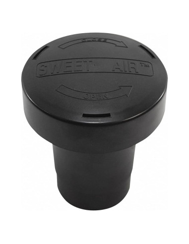 Filtro de Apilamiento de Ventilación Sweet Air 10.16 cm Negro