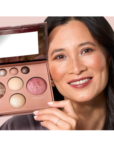 Paleta de Maquillaje Laura Geller - 3 Sombras, Rubor y Bronceador