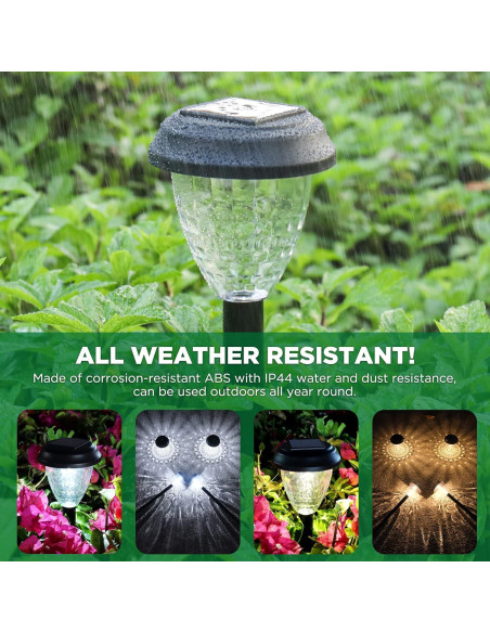 Luces Solares URAGO 10 Piezas LED Impermeables Jardín Luces Solares URAGO 10 Piezas LED Impermeables Jardín