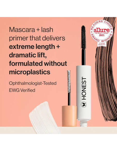 Máscara Limpiadora 2-en-1 Honest Beauty + Primer Pestañas Máscara Limpiadora 2-en-1 Honest Beauty + Primer Pestañas