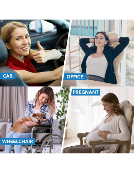 Cojín Lumbar Ergonómico Lofty Aim para Coche y Oficina Cojín Lumbar Ergonómico Lofty Aim para Coche y Oficina