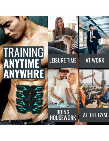 Estimulador de Abs Innocareer EMS para Abdomen y Brazos