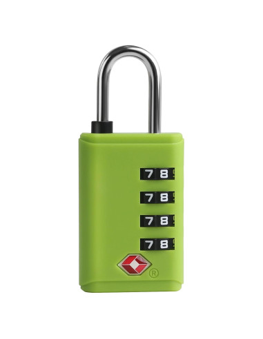 Candado TSA UP Security Verde 4 Dígitos para Equipaje