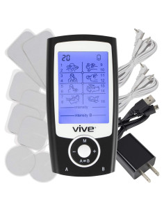 Estimulador Muscular TENS Vive BD22456 - 8 Modos de Masaje