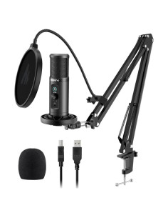 Micrófono USB MAONO PM422 Profesional con Brazo y Filtro
