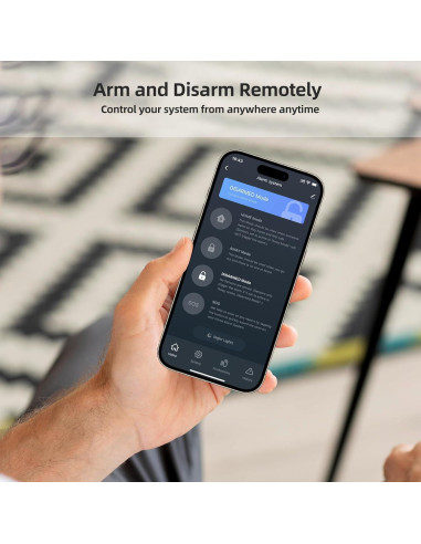 Sistema de Alarma Inalámbrico GRSICO 9 Piezas con App