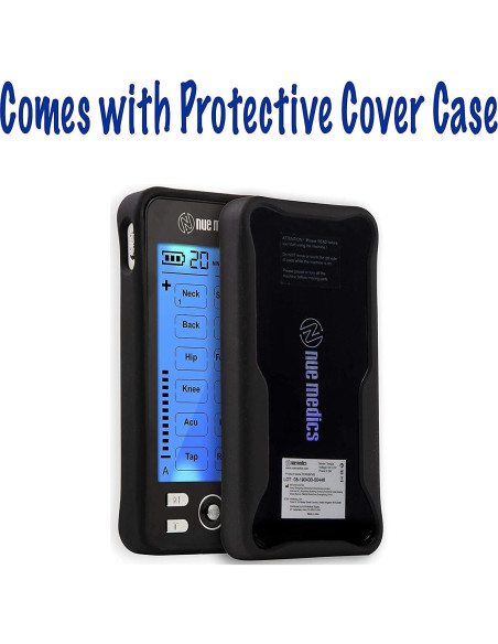 Máquina Estimuladora Muscular NueMedics TENS Recargable + Funda Máquina Estimuladora Muscular NueMedics TENS Recargable + Funda