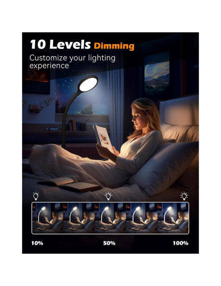 Lámpara de Terapia de Luz Aoife 11000 Lux 10 Niveles Brillo Lámpara de Terapia de Luz Aoife 11000 Lux 10 Niveles Brillo