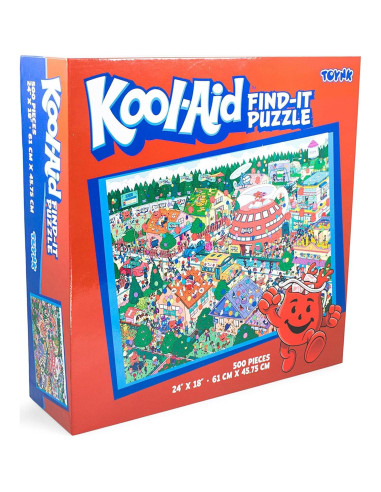 Rompecabezas Kool-Aid Man 500 Piezas 60,96 x 45,72 cm