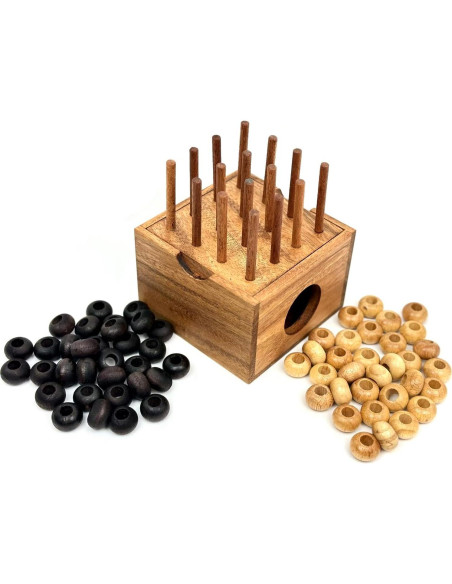 Juego de Estrategia 3D Cuatro en Raya Winshare Madera Juego de Estrategia 3D Cuatro en Raya Winshare Madera