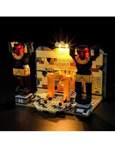 Kit de Iluminación LED Briksmax para LEGO 77013 Tumba Perdida