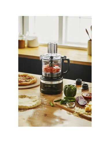Procesador de Alimentos KitchenAid KFP0718, 7 tazas, Negro
