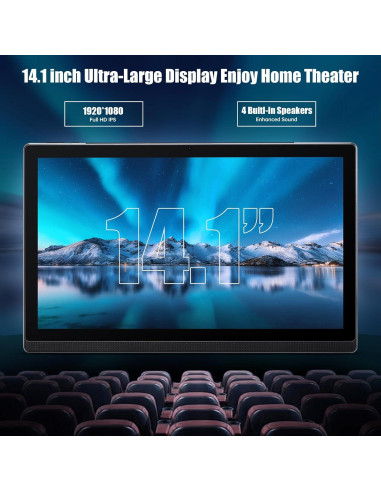 Tableta MESWAO 14.1" Android 13 6GB 128GB 10000mAh