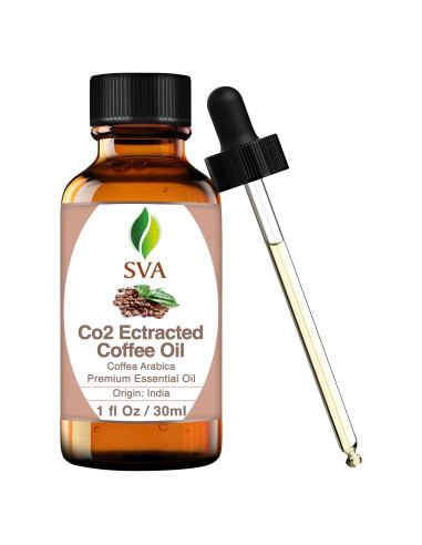 Aceite Esencial de Café SVA - 30 ml - 100% Natural para Aromaterapia