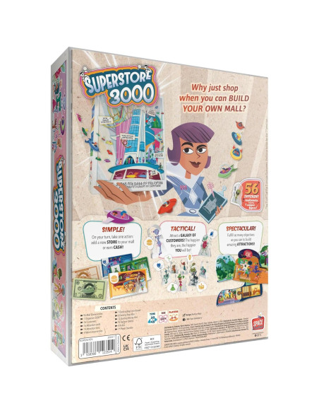 Superstore 3000 Juego de Mesa - Construye Tu Centro Comercial Superstore 3000 Juego de Mesa - Construye Tu Centro Comercial