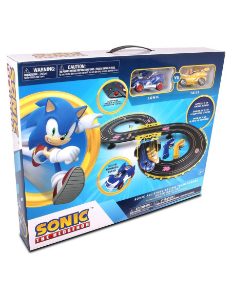 Set de Coche de Carreras RC Sonic y Tails NKOK 2.44m Set de Coche de Carreras RC Sonic y Tails NKOK 2.44m